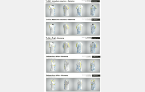 Commande de maillots CASL